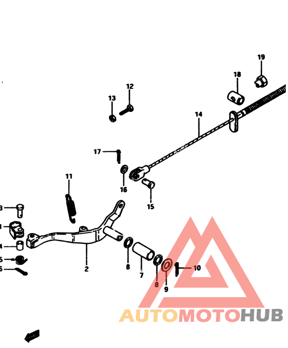 Передний суппорт