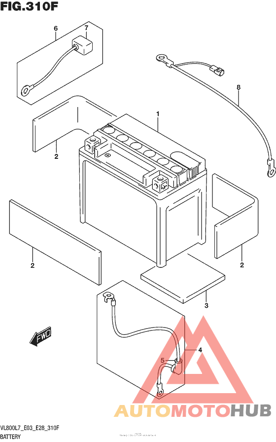 Battery (Vl800Tl7 E33)