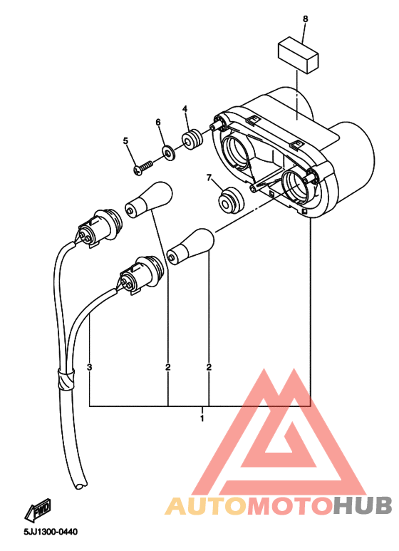 Taillight unit ass`y