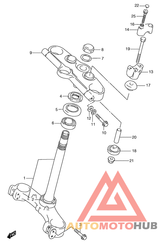 Траверса нижняя