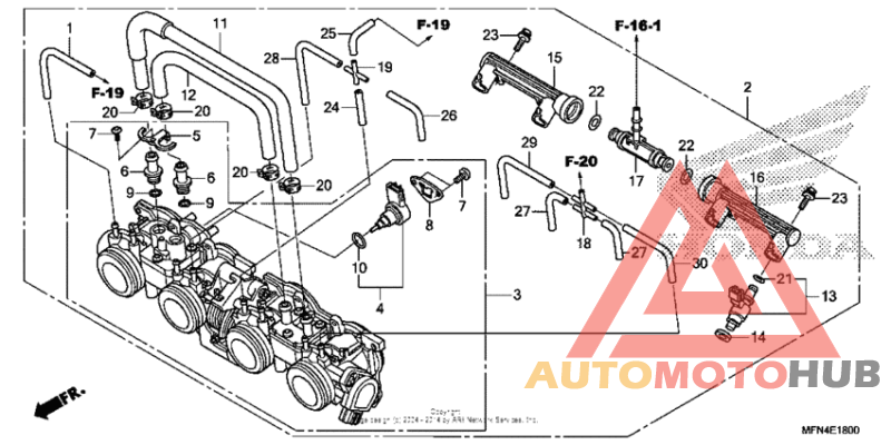 Корпус Дросселя