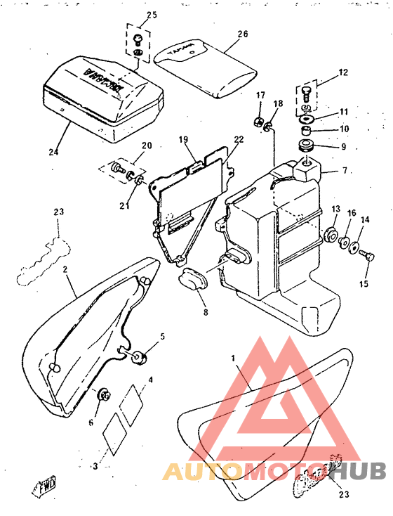 Боковые обтекатели