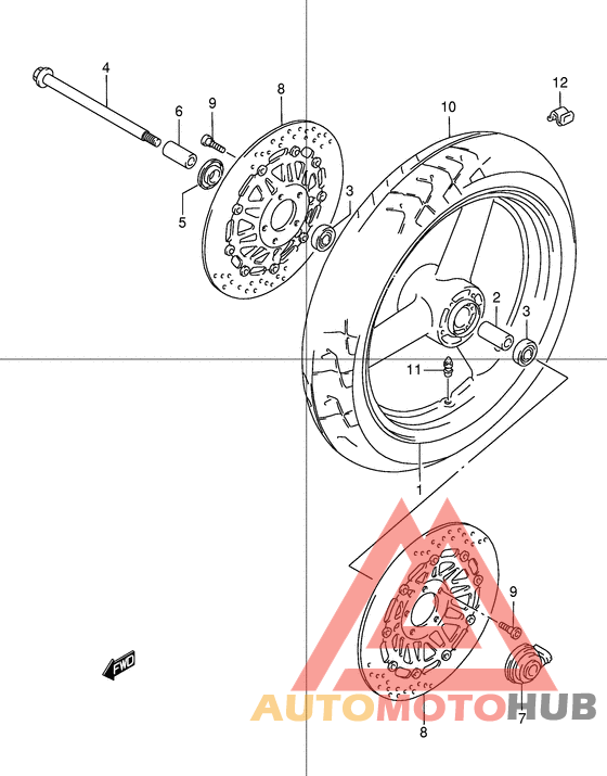 Transom + tube