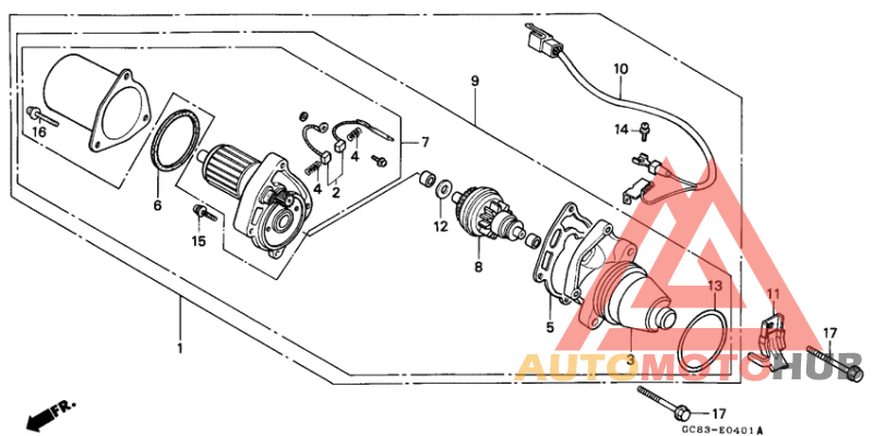 Стартерный мотор