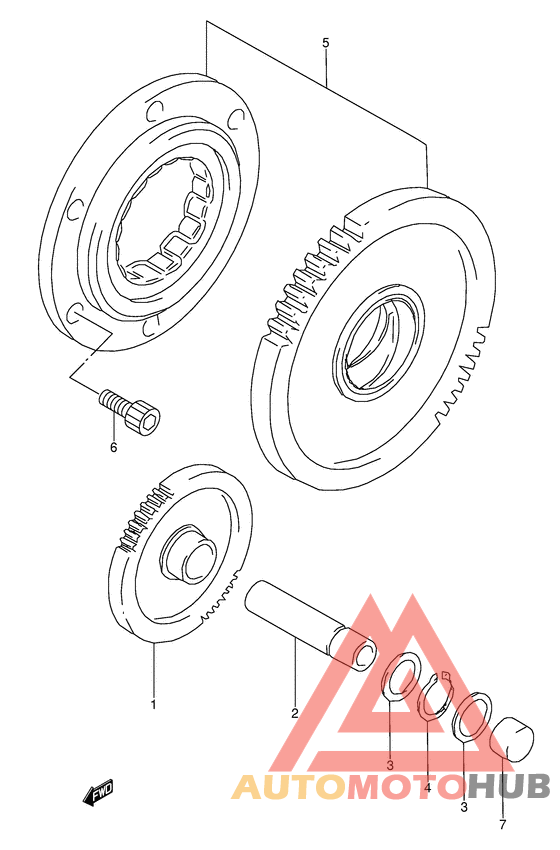 Муфта стартера
