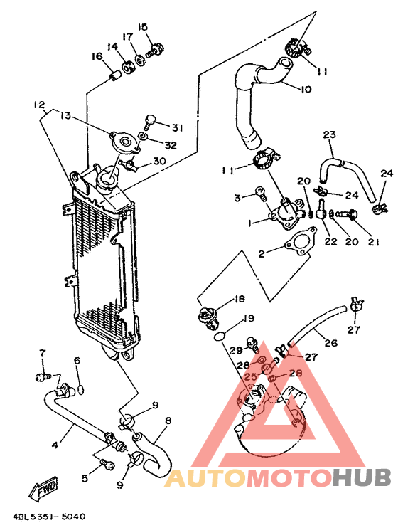Radiator. hose