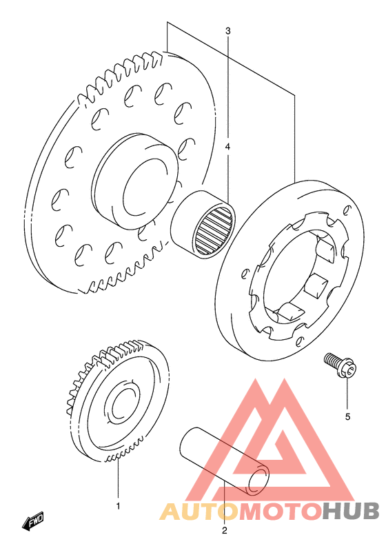 Муфта стартера