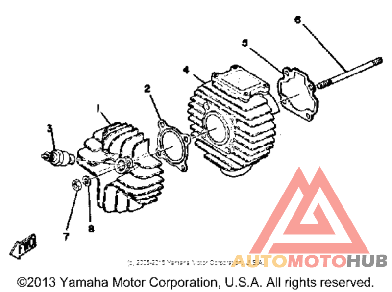 Cylinder head - cylinder