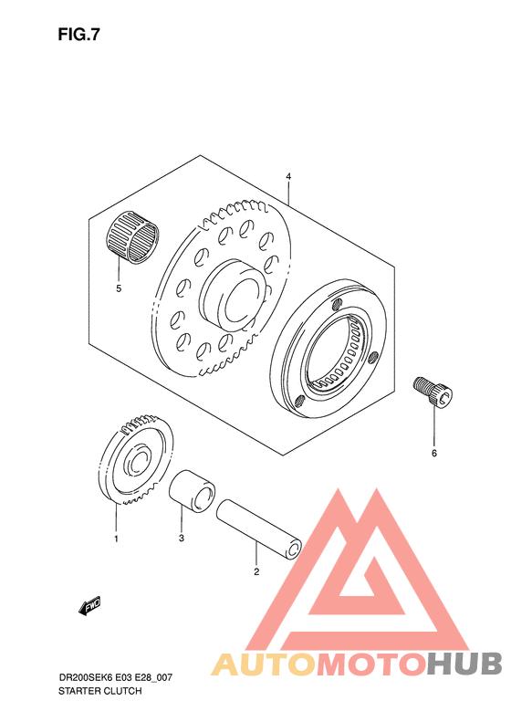 Муфта стартера
