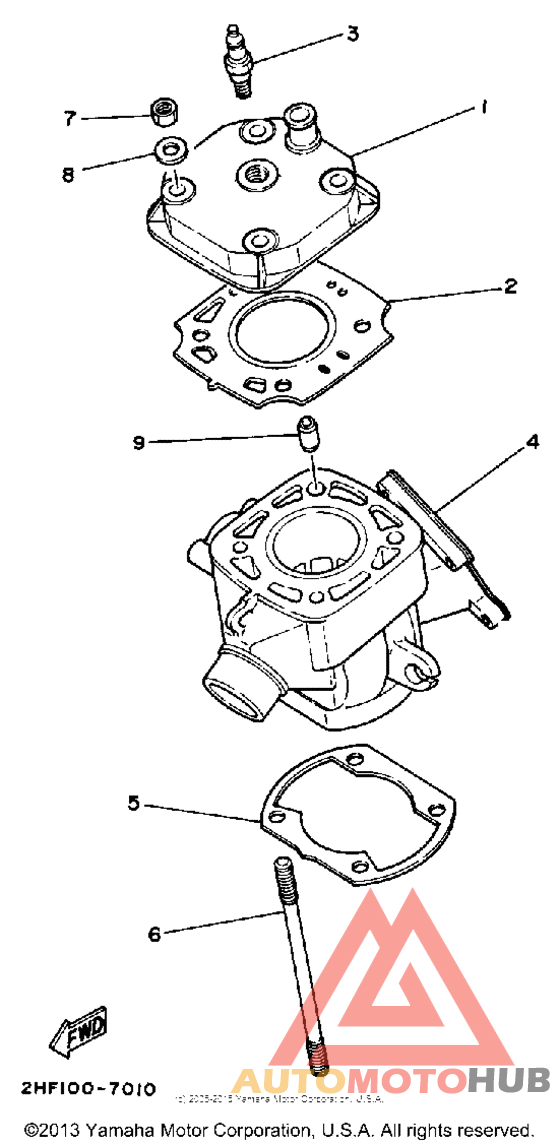 Cylinder head-cylinder