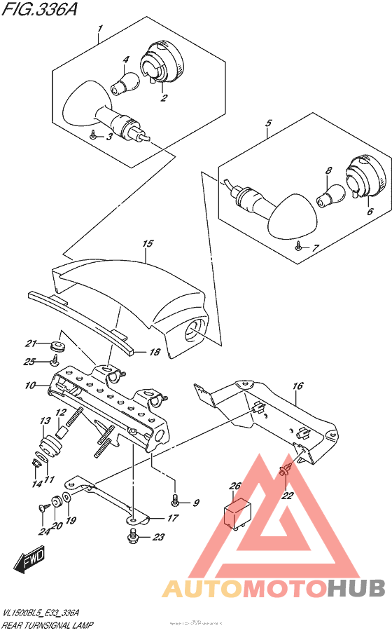Rear Turnsignal Lamp