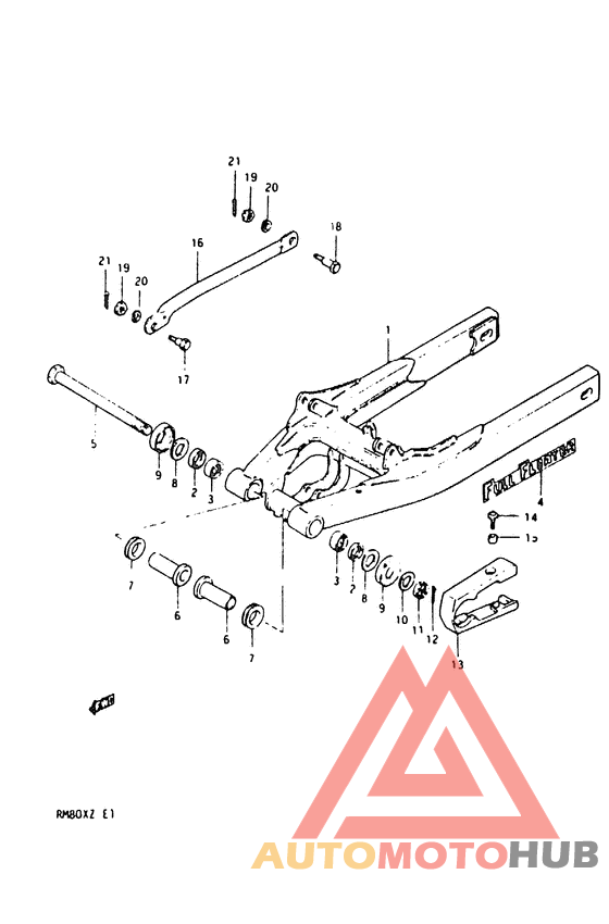 Маятник задний