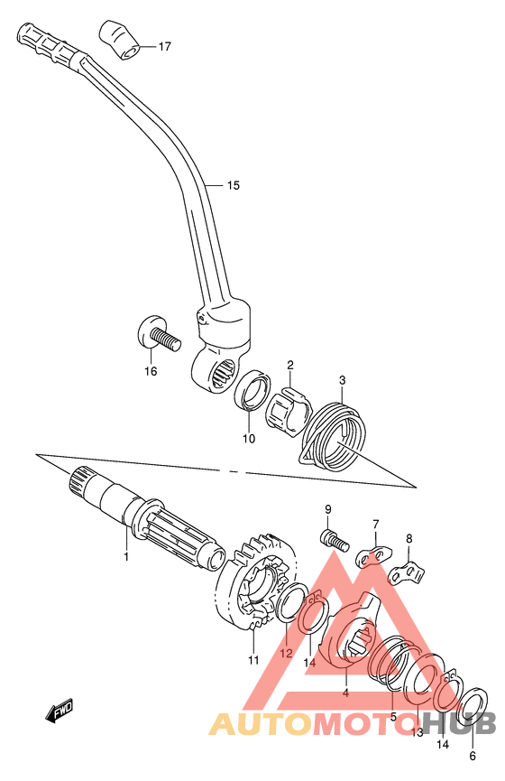 Ножной стартер