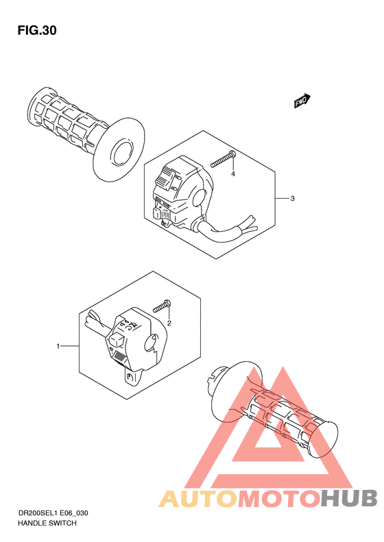 Рулевой переключатель