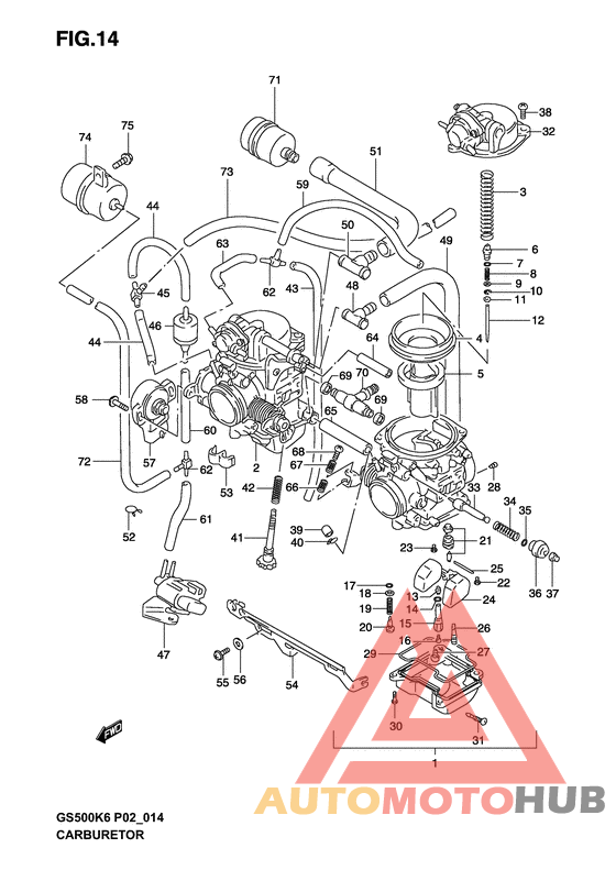 Carburetor assy