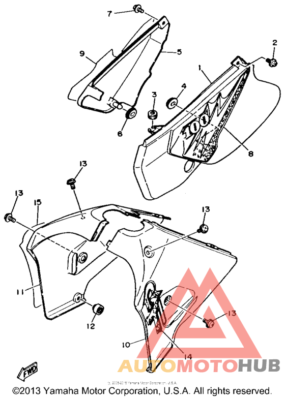 Боковые обтекатели