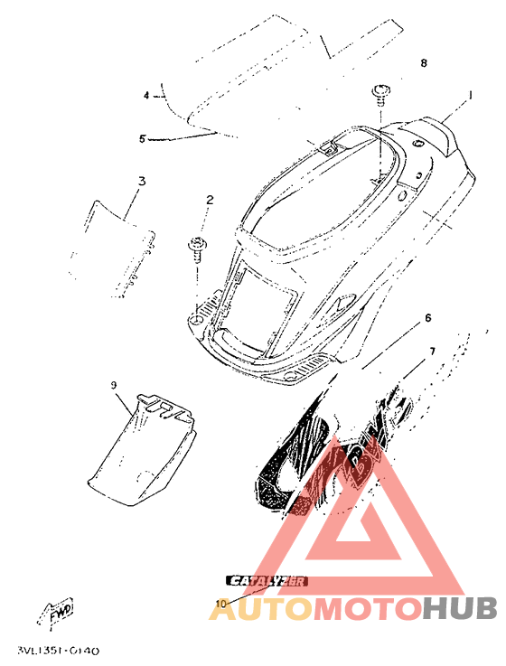 Side cover / oil tank