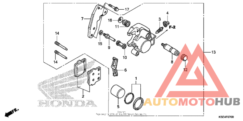 Передний суппорт