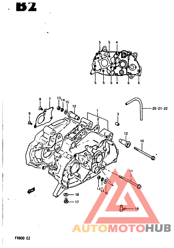 Картер двигателя