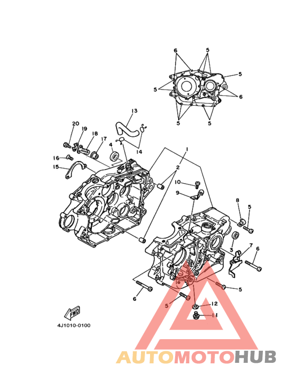Картер двигателя