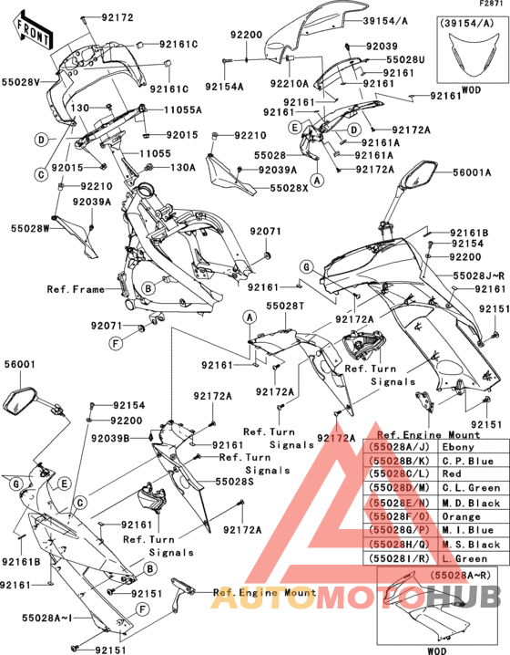 Cowling(1/2)(upper)
