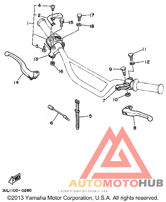 Handle switch - lever