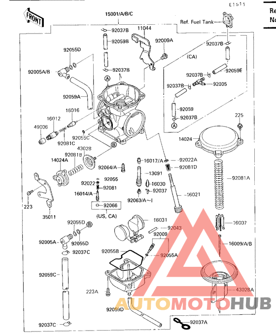 Carburetor assy