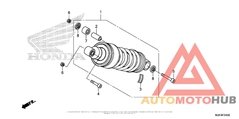 Задние амортизаторы