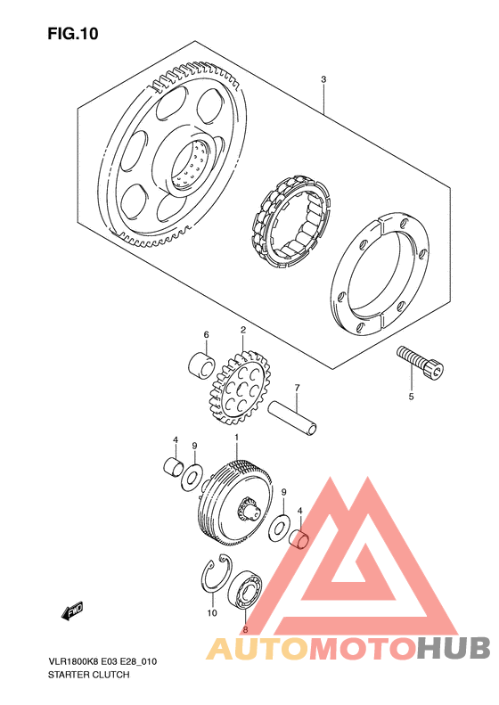 Муфта стартера