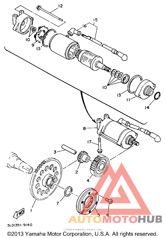 Муфта стартера