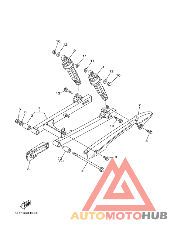 Rear arm & suspension