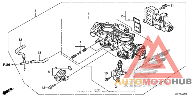 Корпус Дросселя