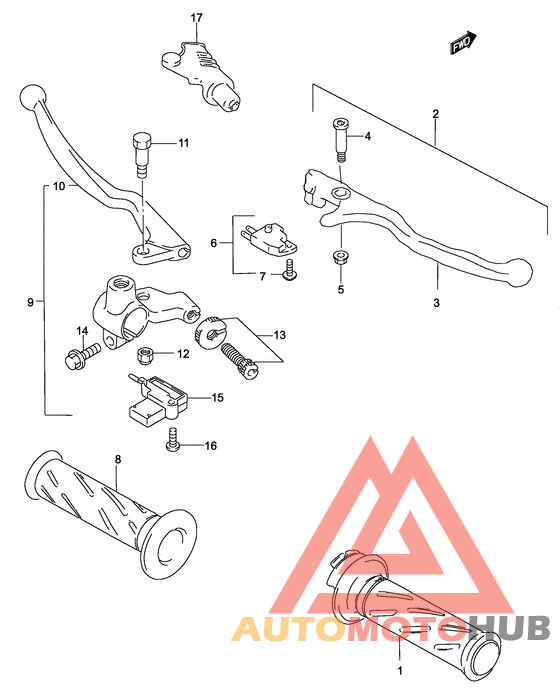 Рулевой рычаг