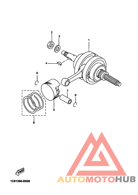 Crankshaft & piston