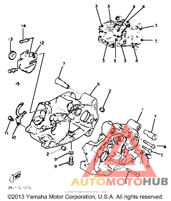 Картер двигателя