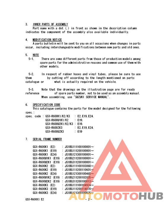 Catalog preface