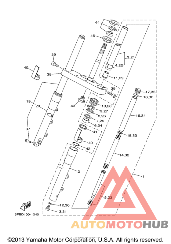 Передняя вилка