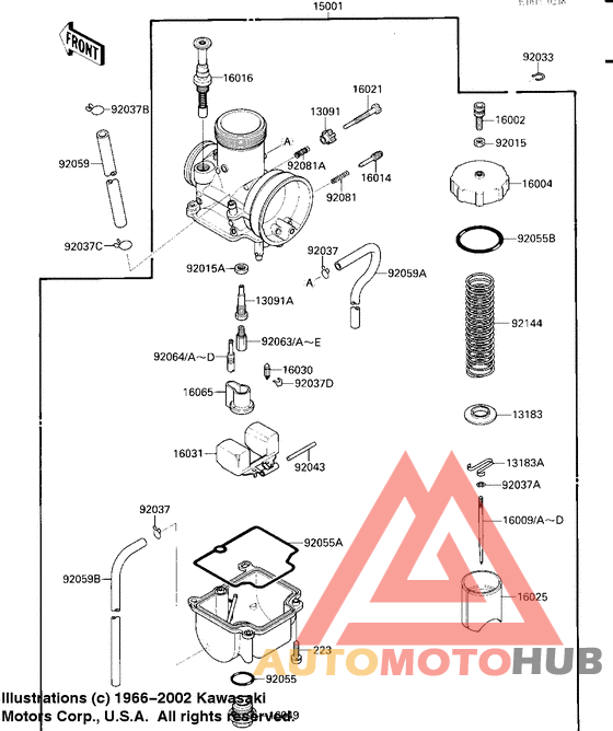 Carburetor assy