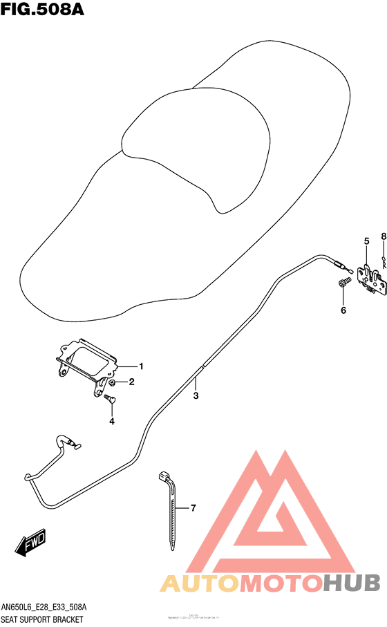 Seat Support Bracket