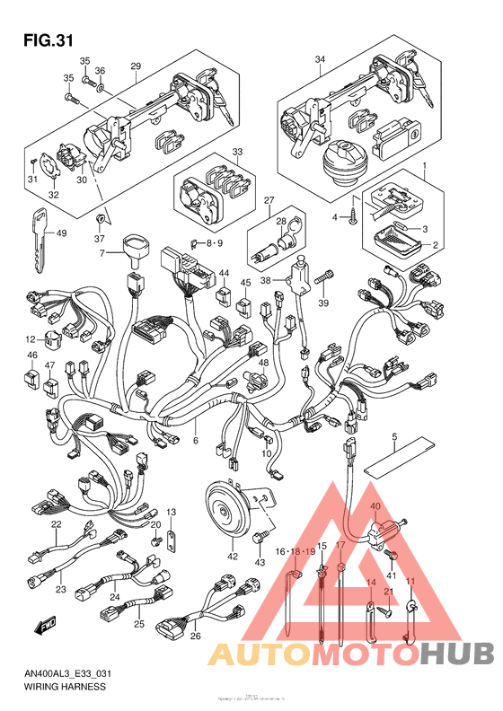 Wiring Harness (An400Al3 E33)