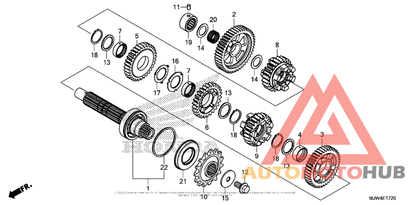 Transmission (Countershaft)