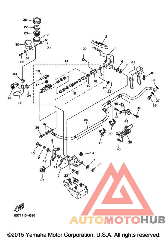 Задний торм цилиндр