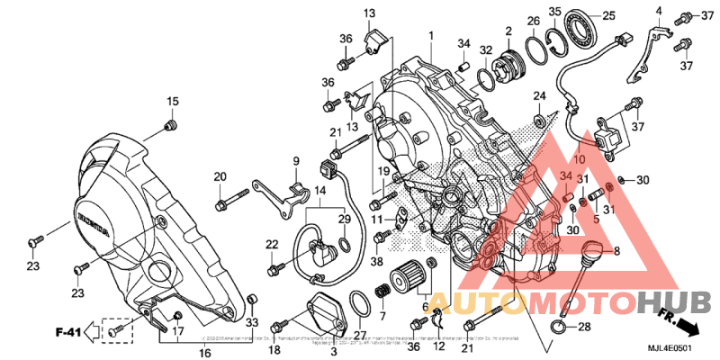 Right Crankcase Cover (2)