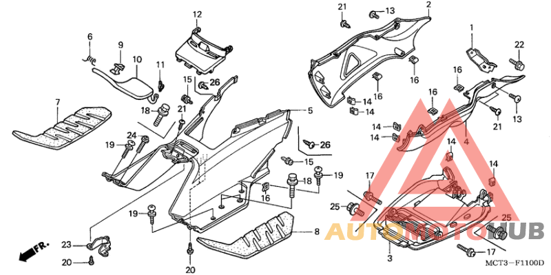 Floor step/under cover