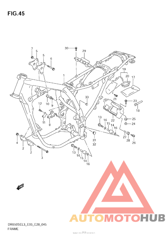 Frame (Dr650Sel3 E28)