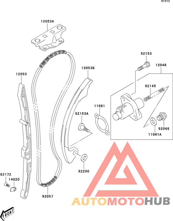 Cam chain/tensioner
