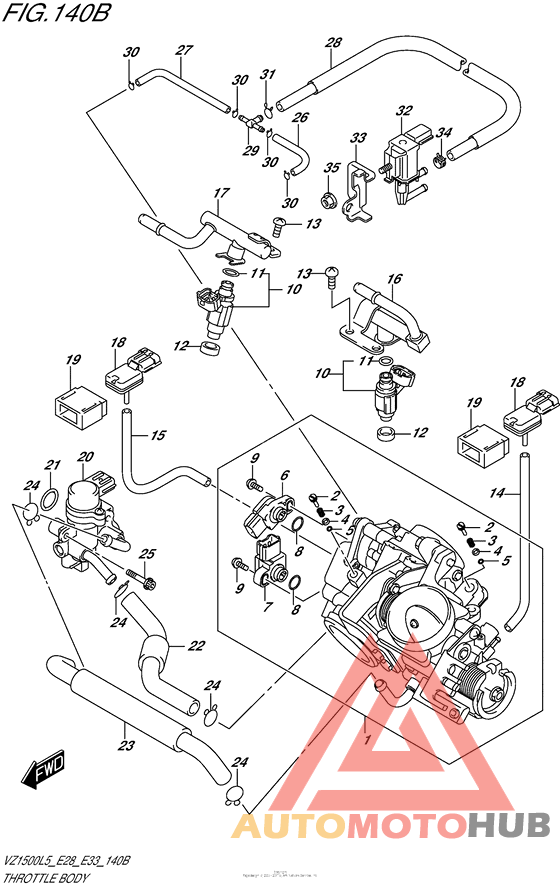 Throttle Body (Vz1500L5 E33)