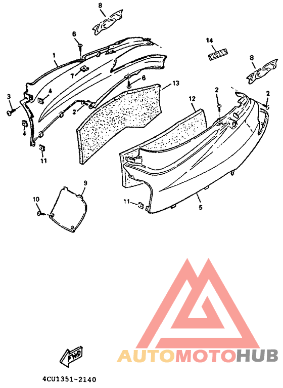 Боковые обтекатели