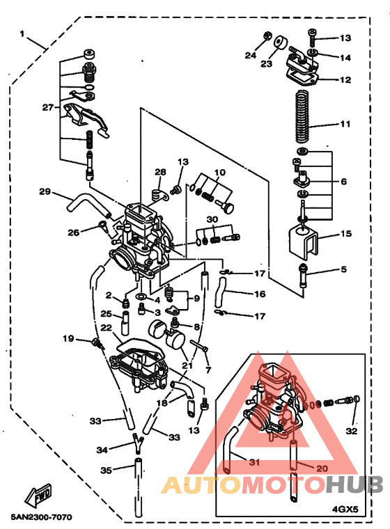 Carburetor assy
