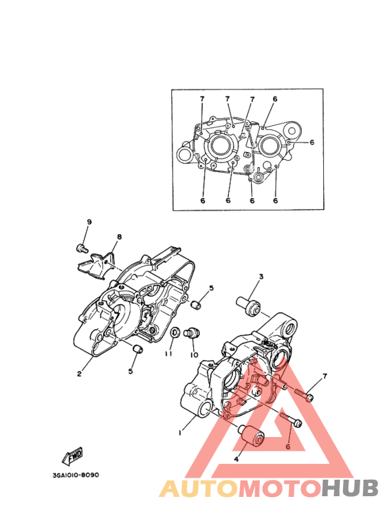 Картер двигателя